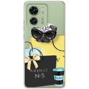 Прозрачный чехол BoxFace Motorola Edge 40 Fashion Pug