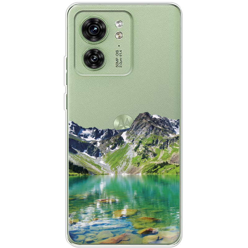 Прозрачный чехол BoxFace Motorola Edge 40 Green Mountain