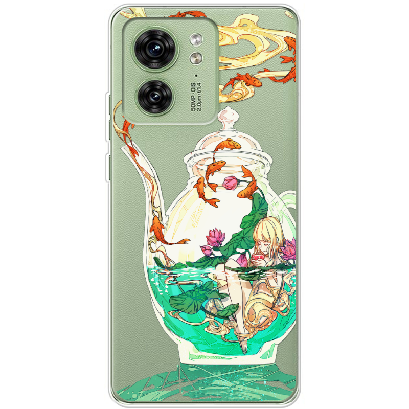 Прозрачный чехол BoxFace Motorola Edge 40 Kettle