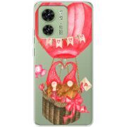 Прозрачный чехол BoxFace Motorola Edge 40 Valentine Dwarfs