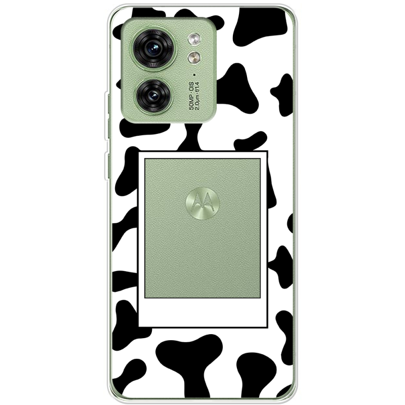 Прозрачный чехол BoxFace Motorola Edge 40 Cow