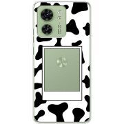 Прозрачный чехол BoxFace Motorola Edge 40 Cow