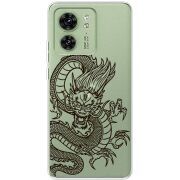 Прозрачный чехол BoxFace Motorola Edge 40 Chinese Dragon