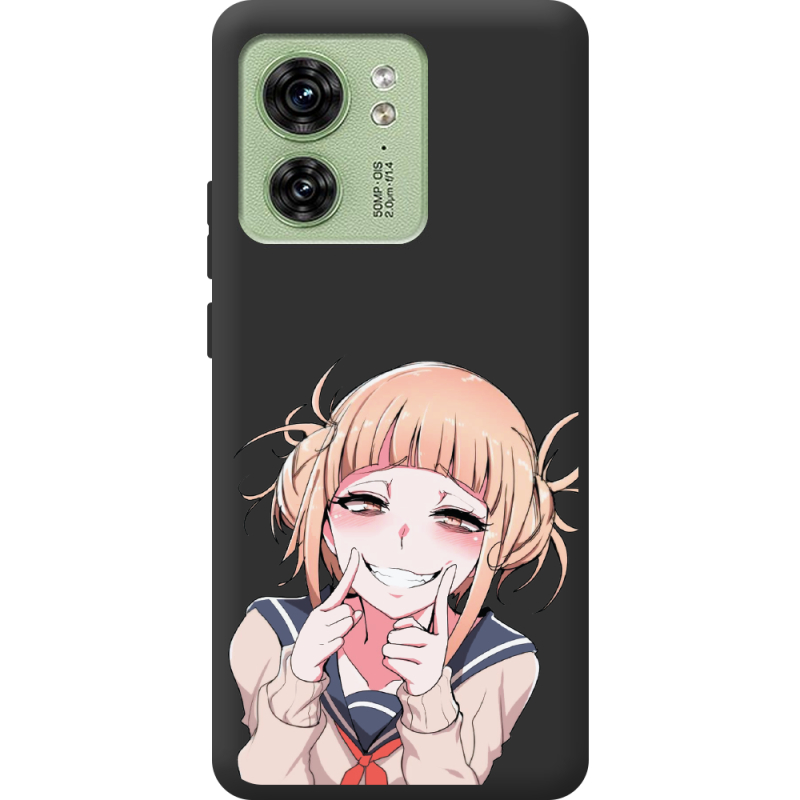 Черный чехол BoxFace Motorola Edge 40 Himiko Toga Smile