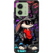 Черный чехол BoxFace Motorola Edge 40 Малий вухань