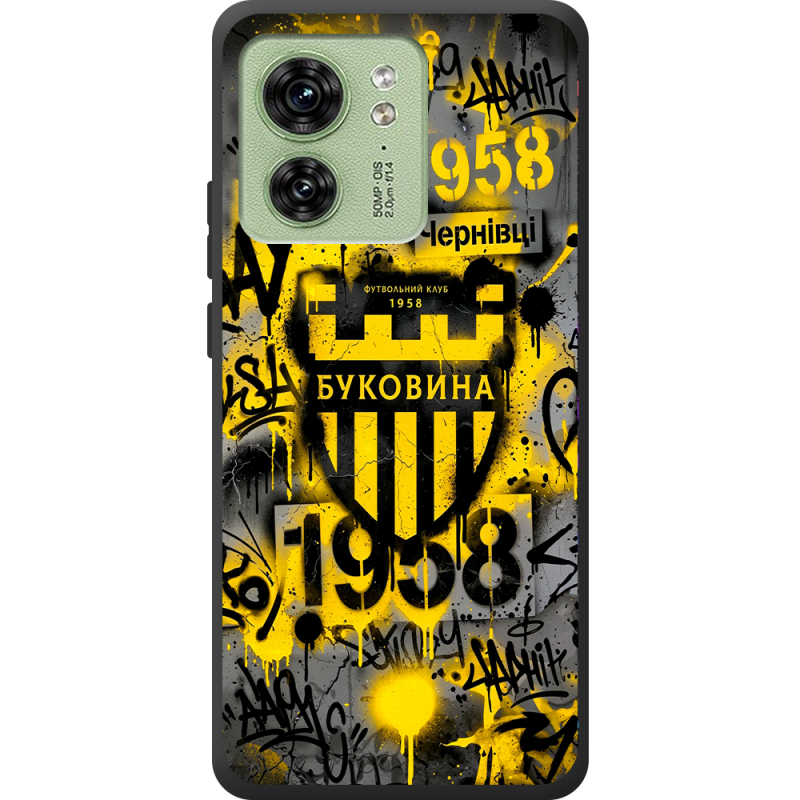 Черный чехол BoxFace Motorola Edge 40 