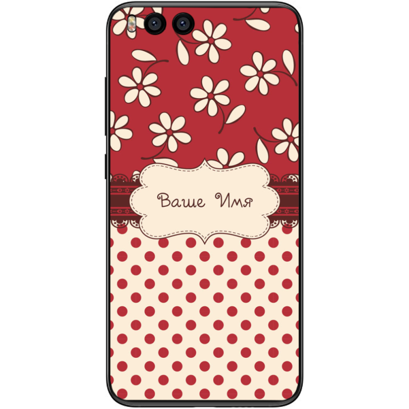 Чехол Uprint Xiaomi Mi6 Именной Polka Dots