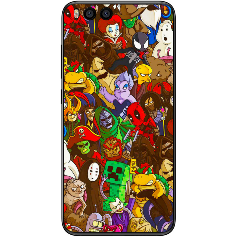 Чехол Uprint Xiaomi Mi6 Злодеи