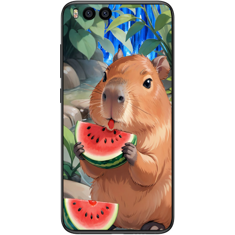 Чехол Uprint Xiaomi Mi6 Капібара з кавуном