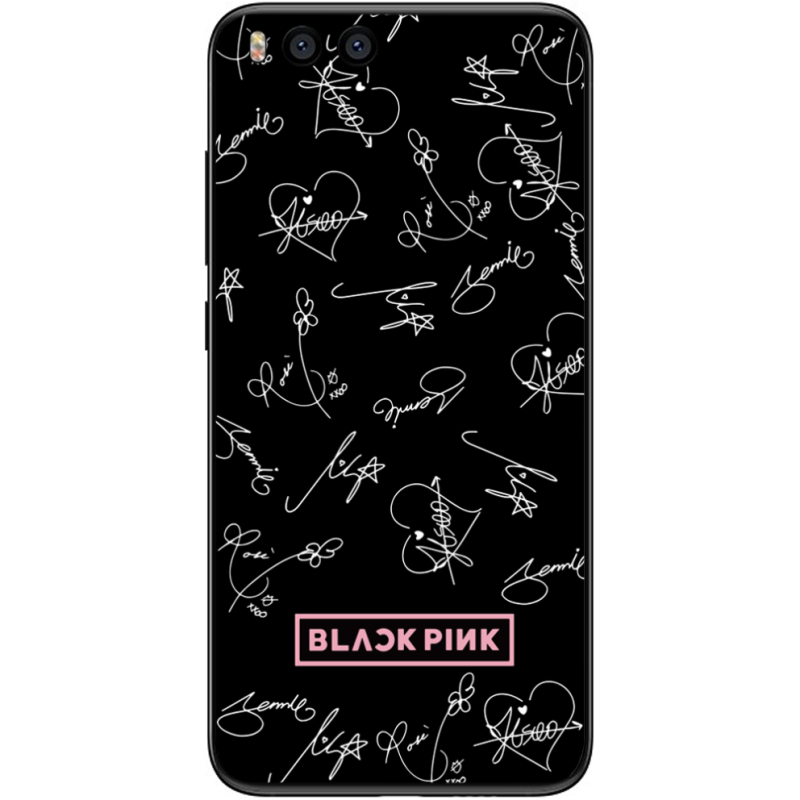Чехол Uprint Xiaomi Mi6 Blackpink автограф