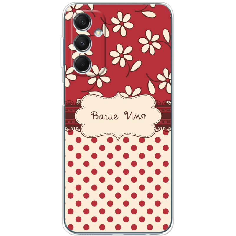 Чехол BoxFace Samsung Galaxy M34 5G (M346)  Именной Polka Dots