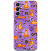 Чехол BoxFace Samsung Galaxy M34 5G (M346)  Yoga Cat