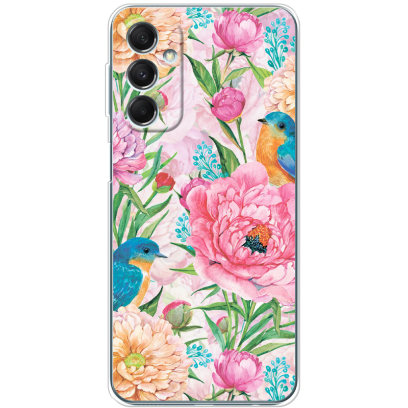 Чехол BoxFace Samsung Galaxy M34 5G (M346)  Birds in Flowers