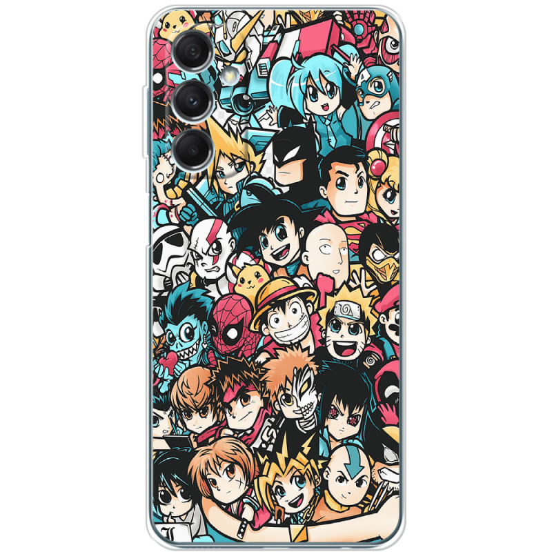 Чехол BoxFace Samsung Galaxy M34 5G (M346)  Anime Stickers