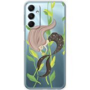 Прозрачный чехол BoxFace Samsung Galaxy M34 5G (M346) Cute Mermaid