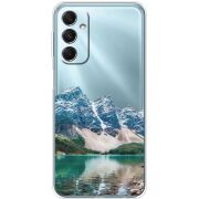 Прозрачный чехол BoxFace Samsung Galaxy M34 5G (M346) Blue Mountain