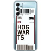 Прозрачный чехол BoxFace Samsung Galaxy M34 5G (M346) Ticket Hogwarts