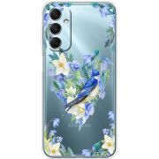 Прозрачный чехол BoxFace Samsung Galaxy M34 5G (M346) Spring Bird