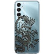 Прозрачный чехол BoxFace Samsung Galaxy M34 5G (M346) Chinese Dragon