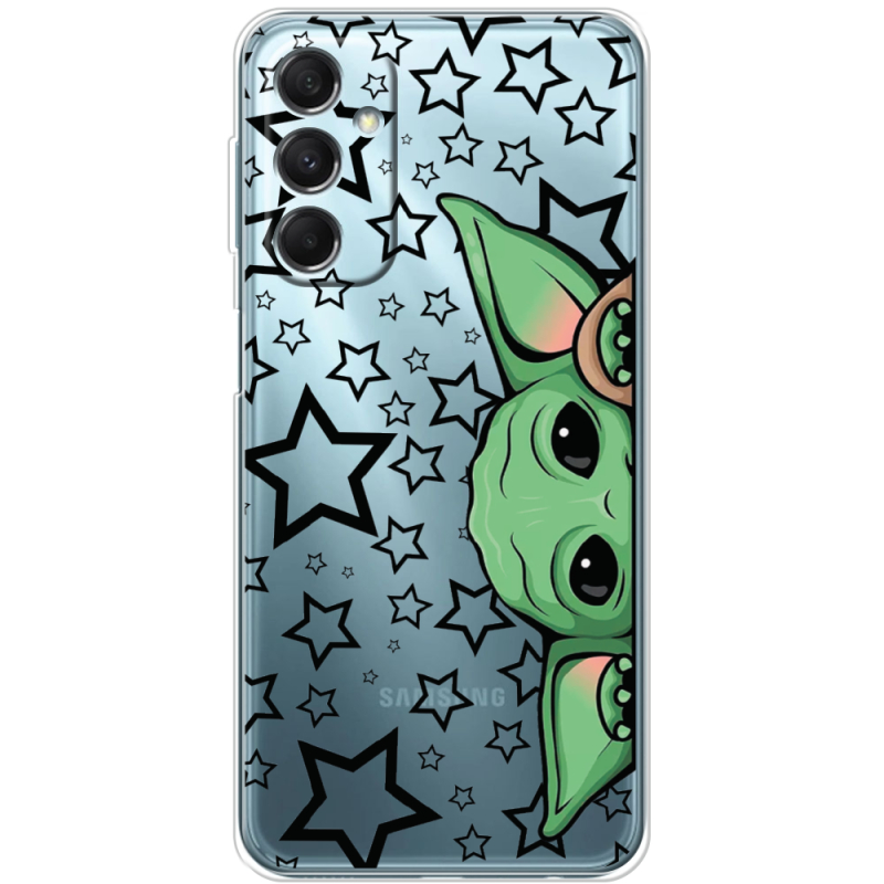 Прозрачный чехол BoxFace Samsung Galaxy M34 5G (M346) Baby Yoda