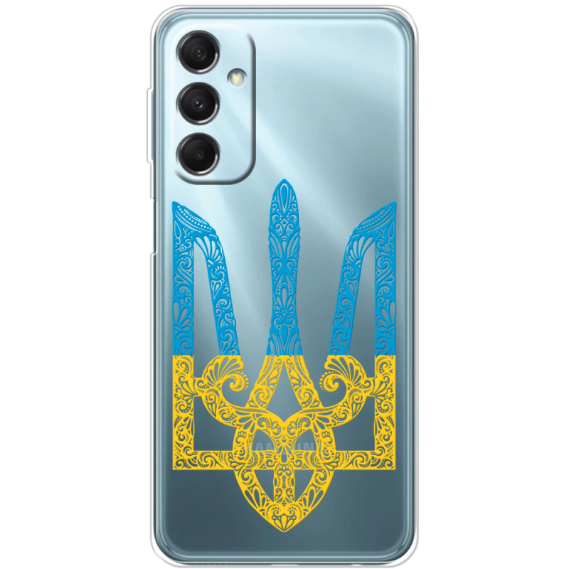 Прозрачный чехол BoxFace Samsung Galaxy M34 5G (M346) Gold Trident