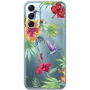 Прозрачный чехол BoxFace Samsung Galaxy M34 5G (M346) Tropical