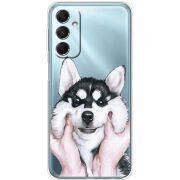 Прозрачный чехол BoxFace Samsung Galaxy M34 5G (M346) Husky