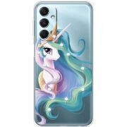 Чехол со стразами Samsung Galaxy M34 5G (M346) Unicorn Queen