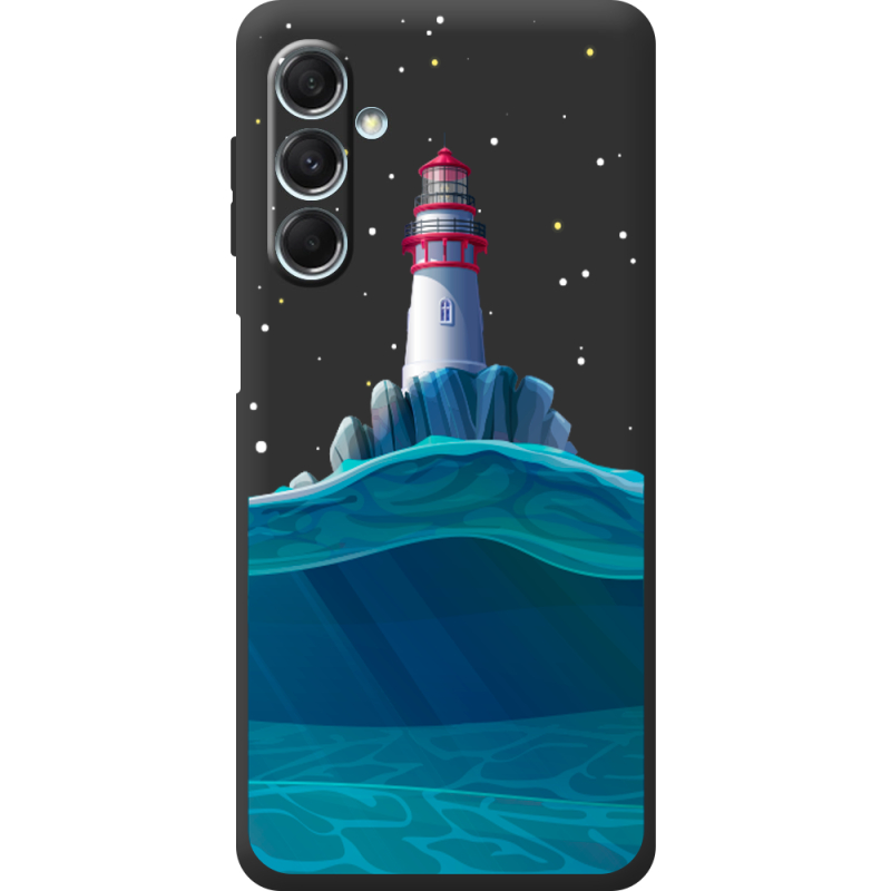 Черный чехол BoxFace Samsung Galaxy M34 5G (M346) Lighthouse