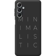 Черный чехол BoxFace Samsung Galaxy M34 5G (M346) Minimalistic