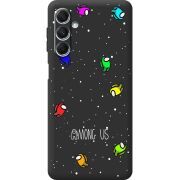 Черный чехол BoxFace Samsung Galaxy M34 5G (M346) Among Us Invisible