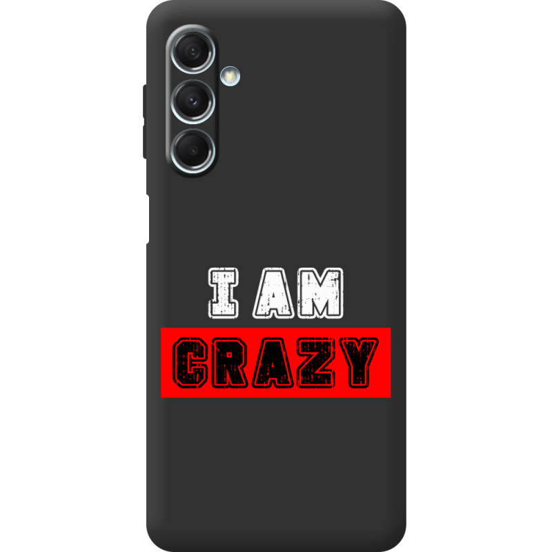 Черный чехол BoxFace Samsung Galaxy M34 5G (M346) I'm Crazy