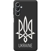 Черный чехол BoxFace Samsung Galaxy M34 5G (M346) Тризуб монограмма ukraine