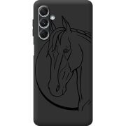 Черный чехол BoxFace Samsung Galaxy M34 5G (M346) Horse