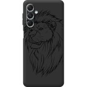 Черный чехол BoxFace Samsung Galaxy M34 5G (M346) Lion