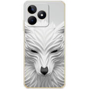 Чехол BoxFace Realme C53 White Wolf