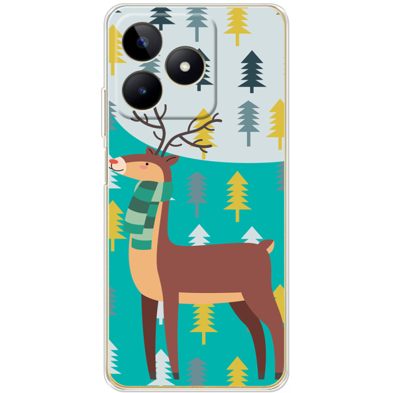 Чехол BoxFace Realme C53 Foresty Deer