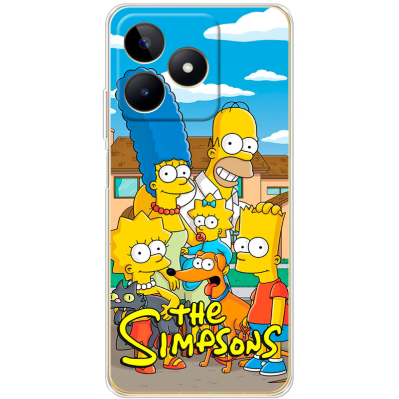 Чехол BoxFace Realme C53 The Simpsons