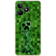 Чехол BoxFace Realme C53 Minecraft Creeper