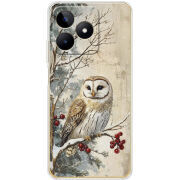 Чехол BoxFace Realme C53 Christmas Owl