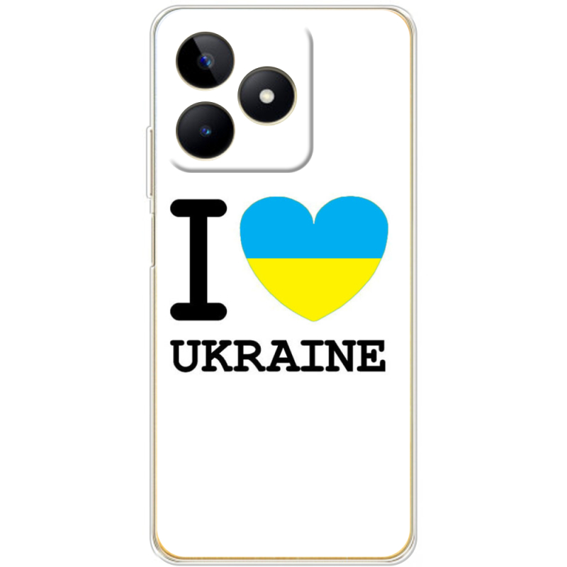 Чехол BoxFace Realme C53 I love Ukraine