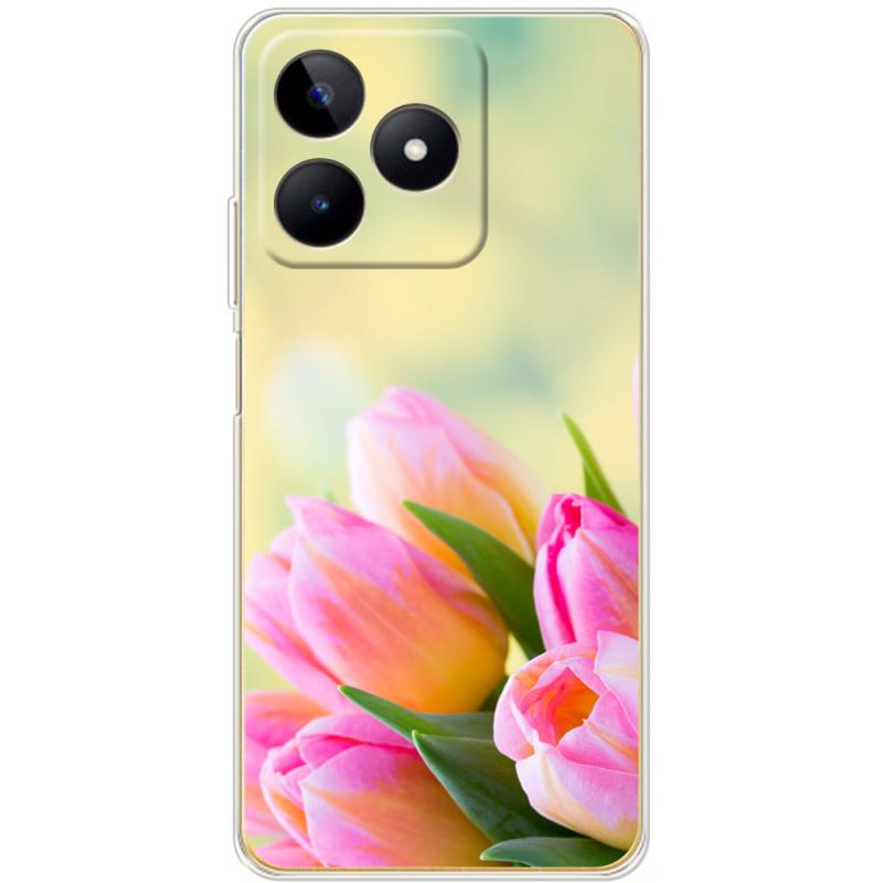 Чехол BoxFace Realme C53 Bouquet of Tulips