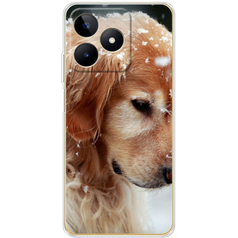 Чехол BoxFace Realme C53 Golden Retriever