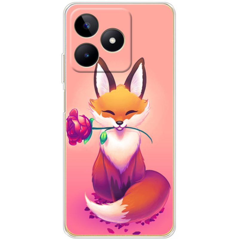 Чехол BoxFace Realme C53 Cutie Fox