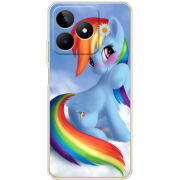 Чехол BoxFace Realme C53 My Little Pony Rainbow Dash