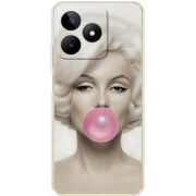 Чехол BoxFace Realme C53 Marilyn Monroe Bubble Gum