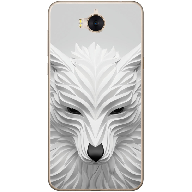 Чехол Uprint Huawei Y5 2017 White Wolf