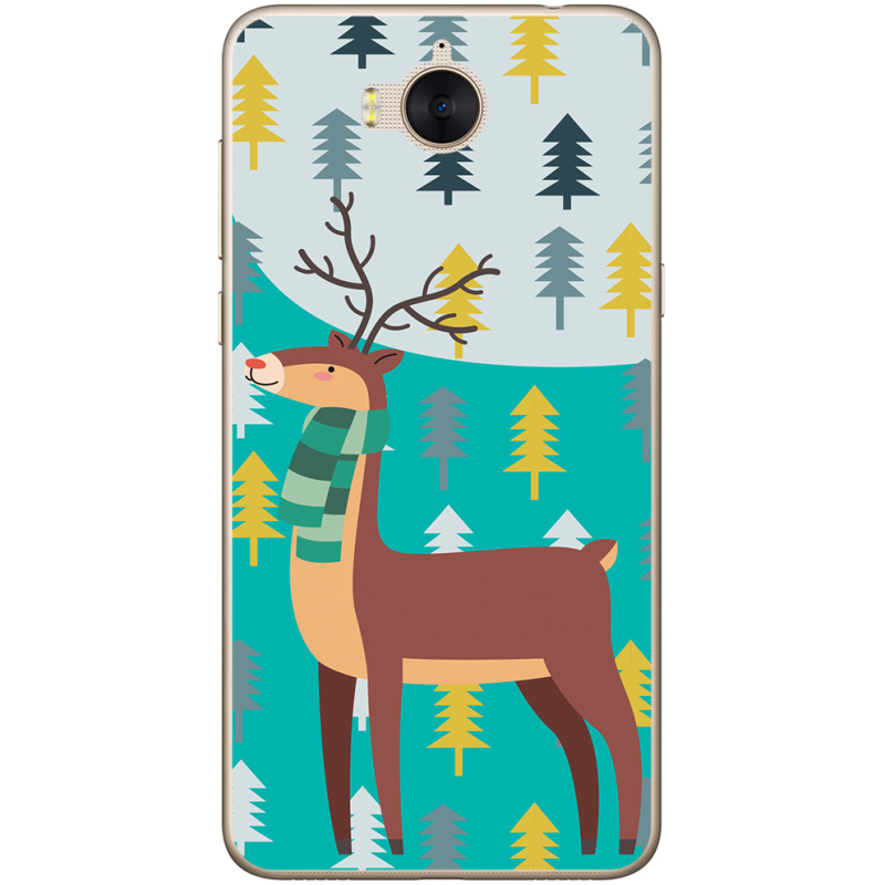Чехол Uprint Huawei Y5 2017 Foresty Deer