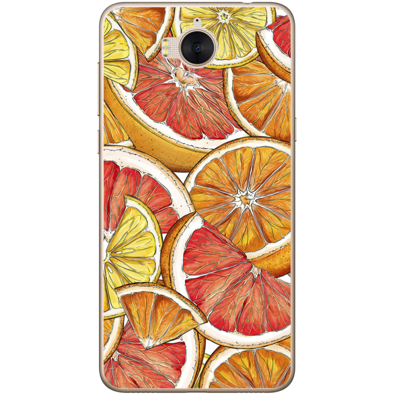 Чехол Uprint Huawei Y5 2017 Citrus Pattern