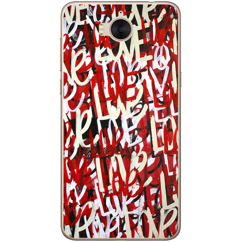 Чехол Uprint Huawei Y5 2017 Love Graffiti